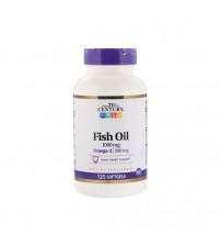21st Century Omega-3 Fish Oil 1000mg 120caps